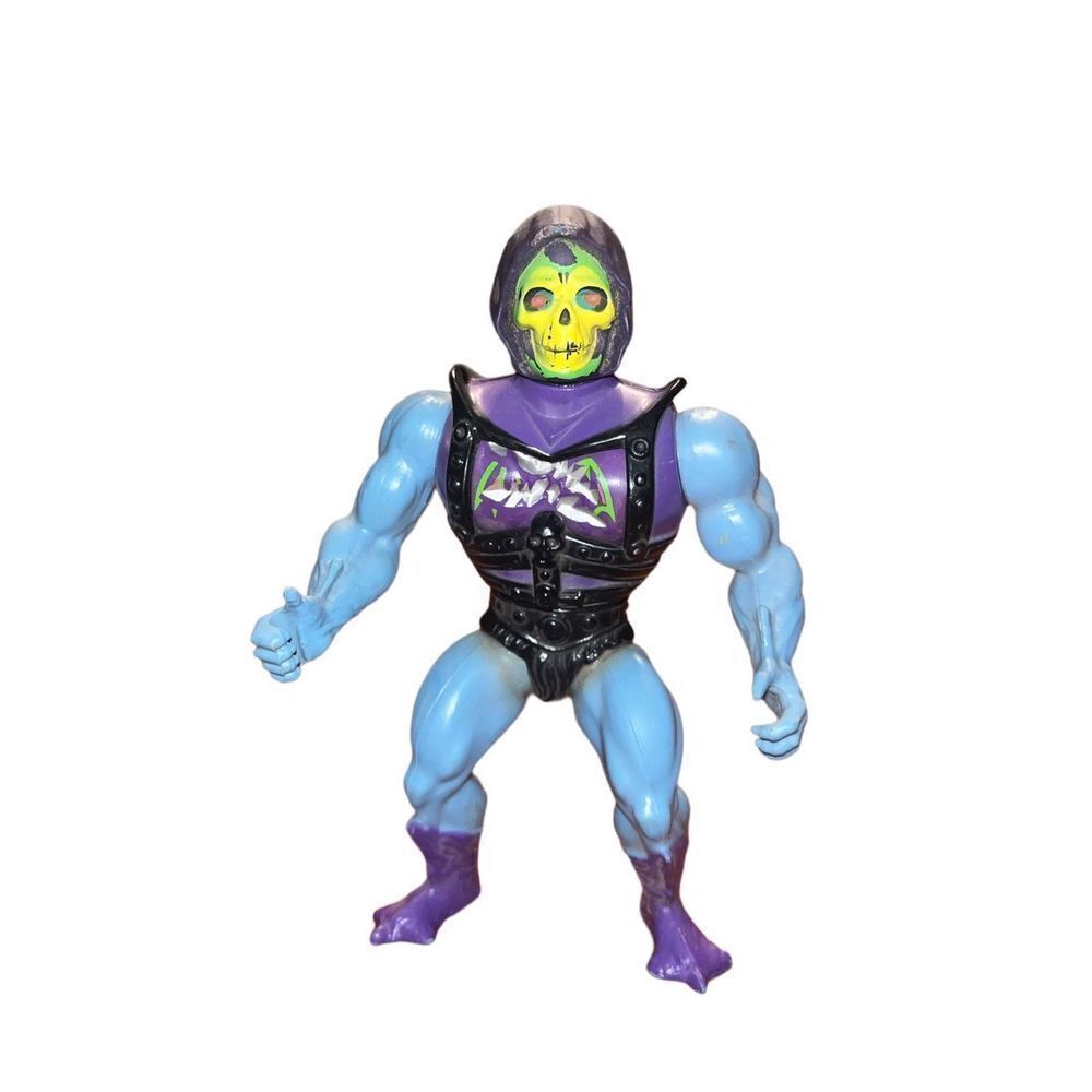1983 He-Man Battle Armor Skeletor Vintage Figure MOTU Masters Of The Universe